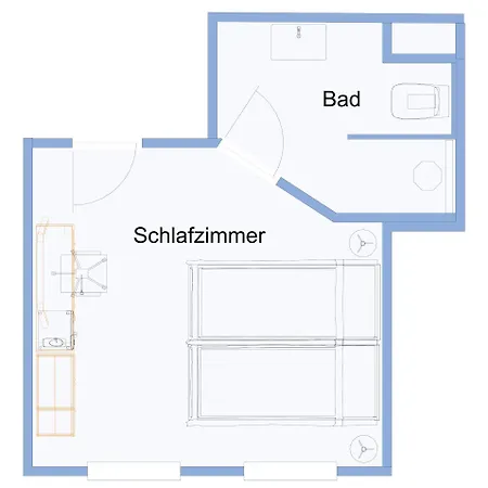 Essenzapartment Hof, Smart-Checkin, Parkplatz, Wlan600Mbit Lejlighed Hof (Bavaria)