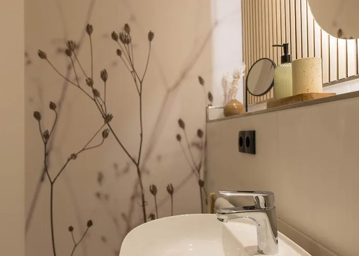 Appartement Essenzapartment Hof, 24h Checkin, Parkplatz, Wlan300mbit Hof (Bavaria)